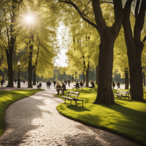 Kauno atmosfera, kur miestiečiai atranda poilsį ir kūrybą parkų erdvėse